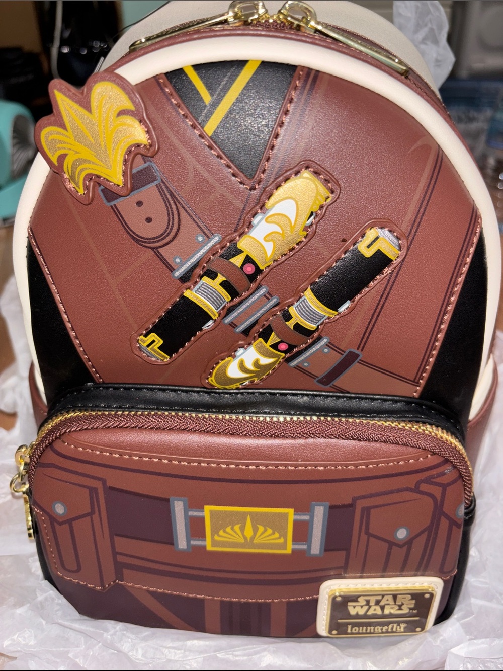 Loungefly Star Wars: The High Republic Keeve Trennis Cosplay Mini Backpack
